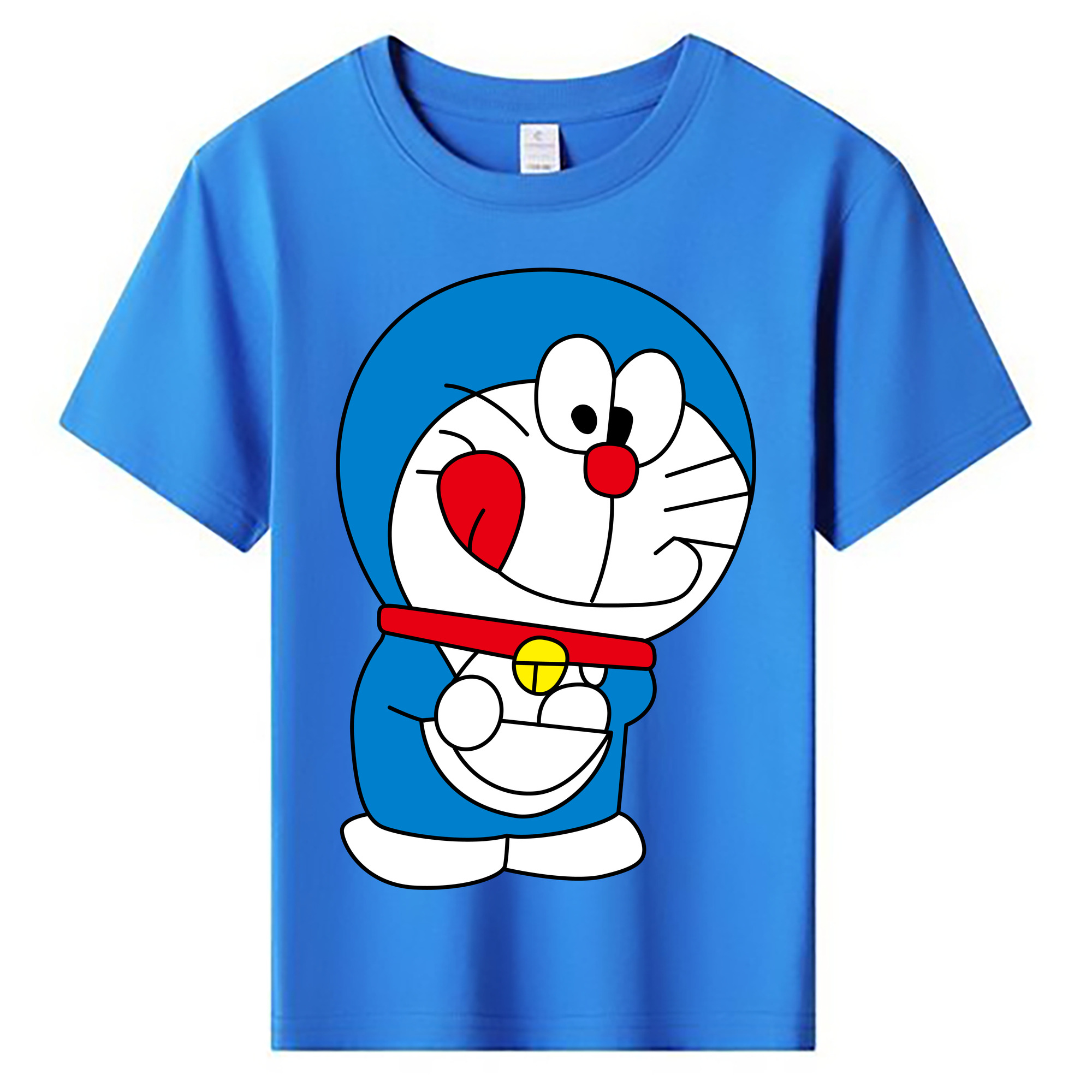 （画像用） ドラえもん Doraemon 綿100％キッズTシャツ（フロントプリント）